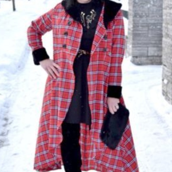 GORGEOUS! ✨ Plus Size Double Breasted Dress Coat - Picture 7 of 7